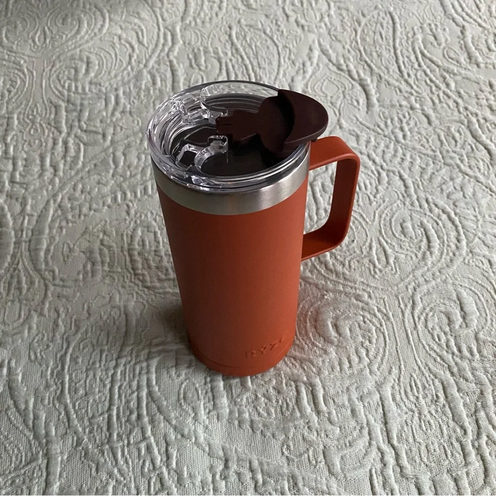 BUNDLE! NEW Ryze Tumbler 16 oz and Wooden Storage Container Acacia - Picture 10 of 11